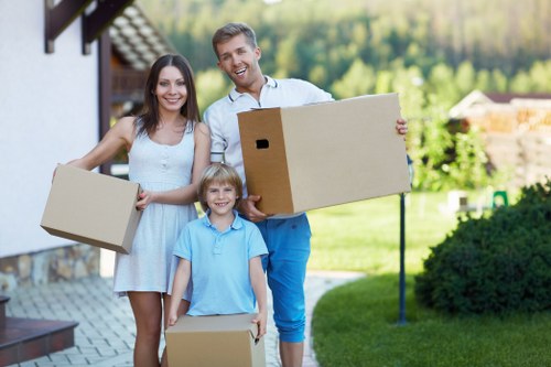 Local home moving team handling removals in Elephant and Castle